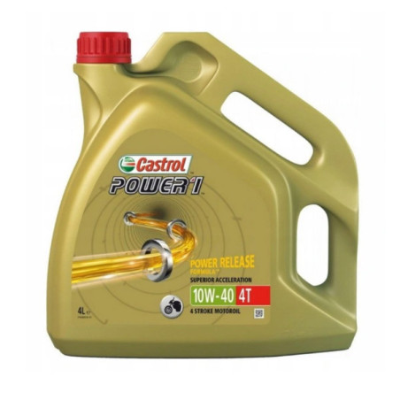 CASTROL POWER 1 GPS 4T 10W40 4L pusiau sintetinė alyva (15043F)