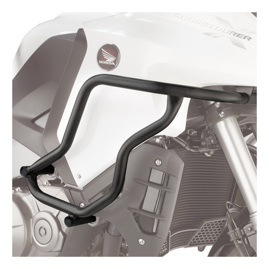 KAPPA ENGINE GUARDS HONDA VFR 1200X CROSSTOURER 1200 / DCT (12-19) BLACK
