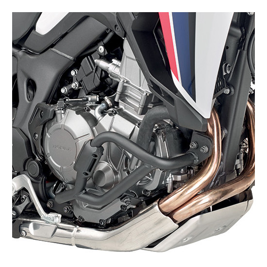 KAPPA ENGINE GUARDS HONDA CRF 1000L AFRICA TWIN (16-19) BLACK