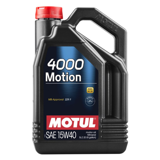 MOTUL engine oil 4000 MOTION 15W/40 5L mineral
