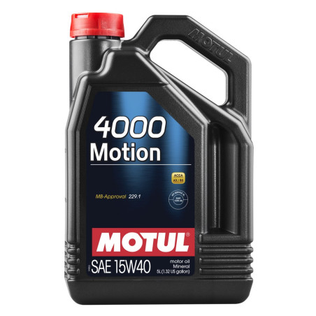 MOTUL alyva varikliui 4000 MOTION 15W/40 5L mineralinė