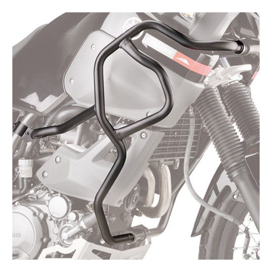 KAPPA ENGINE GUARDS YAMAHA XT 660Z TENERE (08-16) BLACK