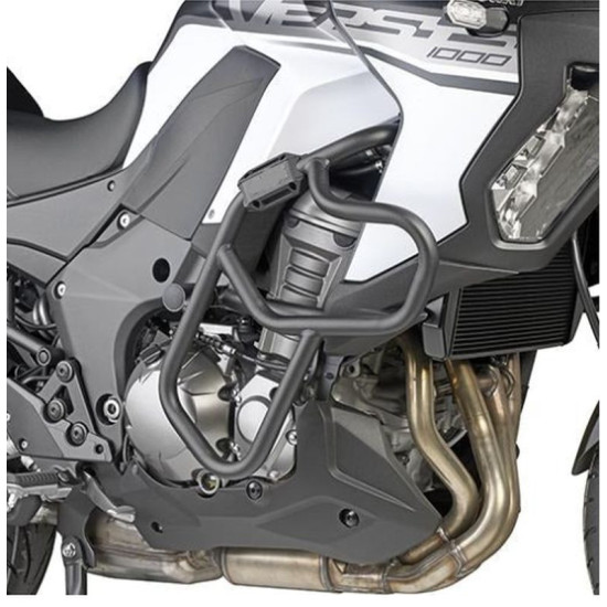 KAPPA ENGINE GUARDS KAWASAKI VERSYS 1000 / VERSYS 1000 SE (19-24) VERSYS 1100 '25 BLACK