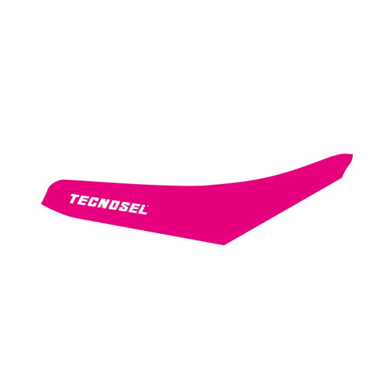 TECNOSEL (BLACKBIRD) SEAT COVER YAMAHA YZ 125 / 250 '93-'95, REPLICA TEAM YAMAHA '92, PINK, TECNOSEL LOGO