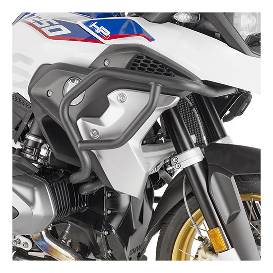 KAPPA VARIKLIO APSAUGOS BMW R 1200GS (14-18), R 1250GS (19-23) JUODOS - VIRŠUTINĖS - SKIRTA R 1250GS (19-23) MONTUOJAMOS