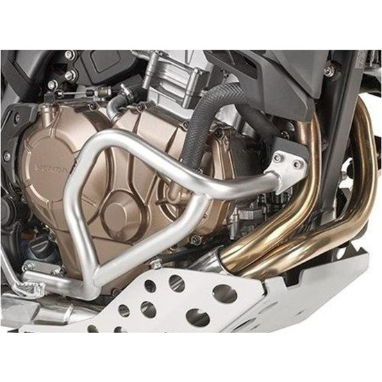 KAPPA VARIKLIO APSAUGOS HONDA CRF 1000L AFRICA TWIN ADVENTURE SPORTS DCT (18-19) NERŪDIJANČIO PLIENO