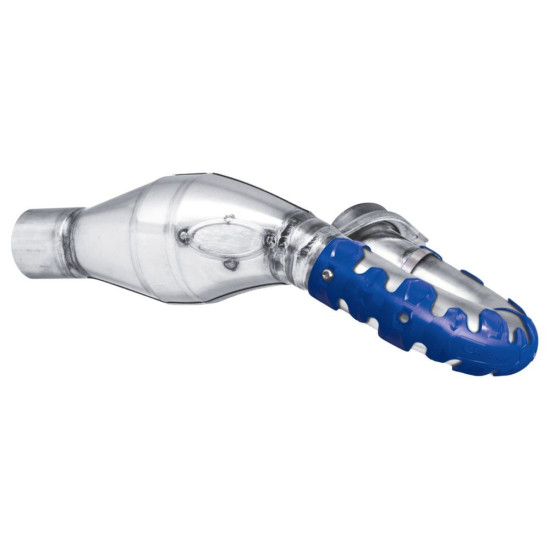 POLISPORT PROMOTION EXHAUST MANIFOLD COVER (4T) LONG 40 CM BLUE