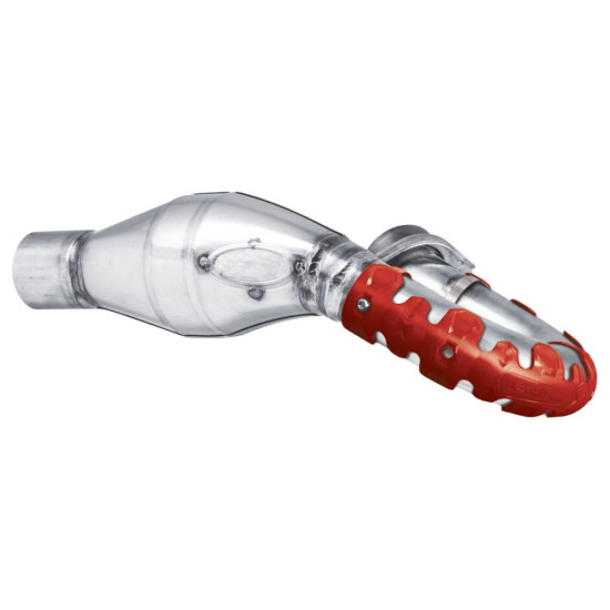 POLISPORT PROMOTION EXHAUST MANIFOLD COVER (4T) LONG 40 CM RED