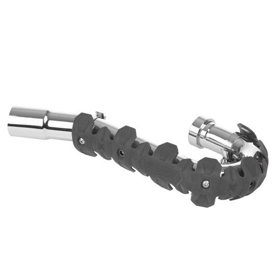 POLISPORT EXHAUST MANIFOLD COVER (4T) SHORT 22 CM NARDO GREY