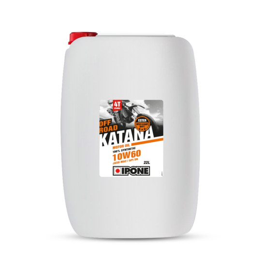 IPONE KATANA OFF ROAD 10W60 oil 100% synthetic 22L (capacity) (accessory, MA2) (800434)