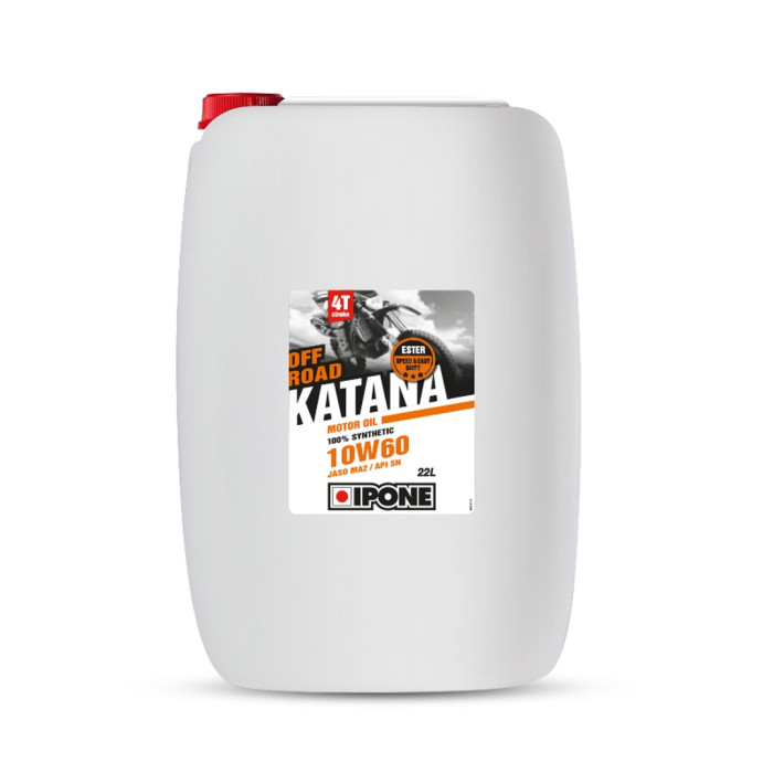 IPONE KATANA OFF ROAD 10W60 oil 100% synthetic 22L (capacity) (accessory, MA2) (800434)