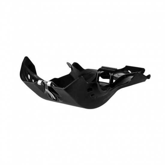 POLISPORT ENGINE COVER FORTRESS SKID PLATE SHERCO SEF-R 250 / 300 '12-'24 BLACK