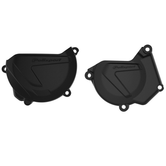 POLISPORT GENERATORIAUS IR SANKABOS DANGTELIO APSAUGINIS RINKINYS YAMAHA YZ 250 '05-'26 (8464500001+8463700001) JUODAS