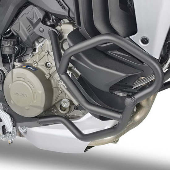 KAPPA ENGINE GUARDS DUCATI MULTISTRADA V4 '21-'25 BLACK