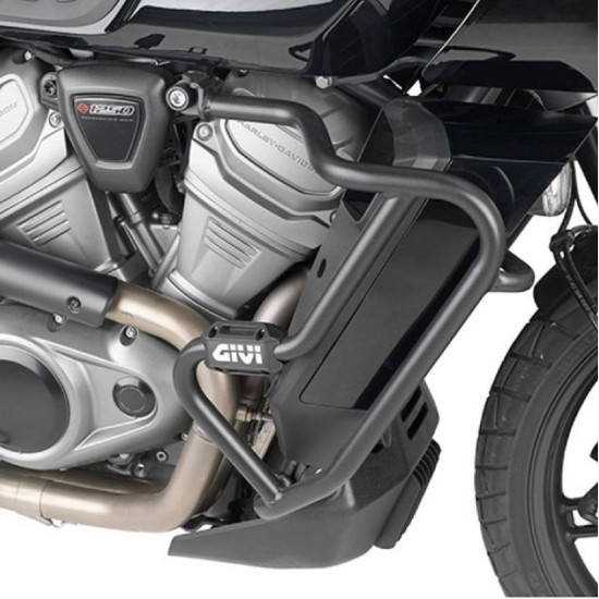 KAPPA ENGINE GUARDS HARLEY-DAVIDSON PAN AMERICA 1250 '21-'25 BLACK