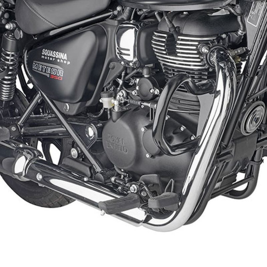KAPPA ROYAL ENFIELD METEOR 350 '21-'25 ENGINE GUARDS BLACK