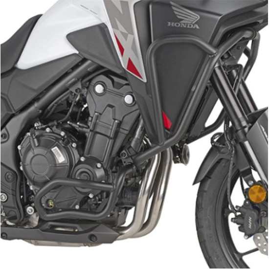 KAPPA VIRŠUTINĖS VARIKLIO APSAUGOS HONDA NX 500 '24-'25, JUODOS