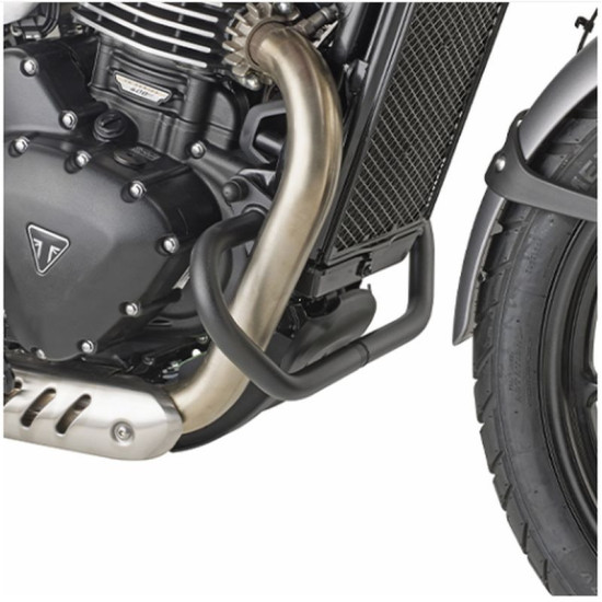 KAPPA VARIKLIO APSAUGOS TRIUMPH SCRAMBLER 400 X '24-'25, SPEED 400 '24-'25, JUODOS