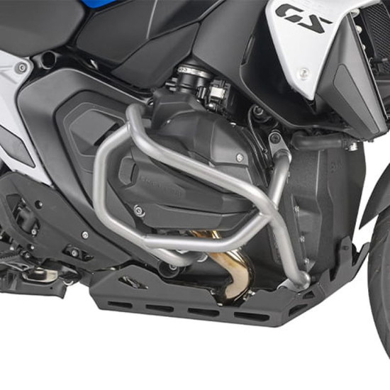 KAPPA ENGINE GUARDS (LOWER) BMW R 1300 GS '24-'25 SILVER