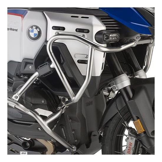 KAPPA ENGINE GUARDS BMW R 1300 GS ADVENTURE '25-, STAINLESS STEEL - UPPER