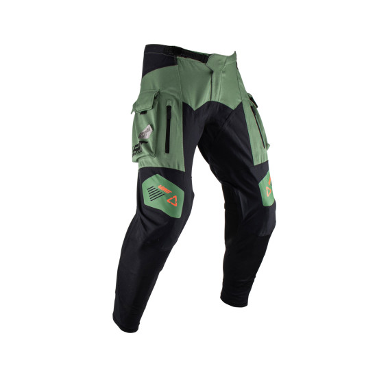 LEATT (2023) pants MOTO 4.5 HYDRADRI (waterproof) PANT CACTUS color black/green size M