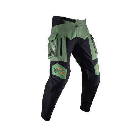 LEATT (2023) kelnės MOTO 4,5 HYDRADRI (atsparios vandeniui) PANT CACTUS spalva juoda/žalia dydis M
