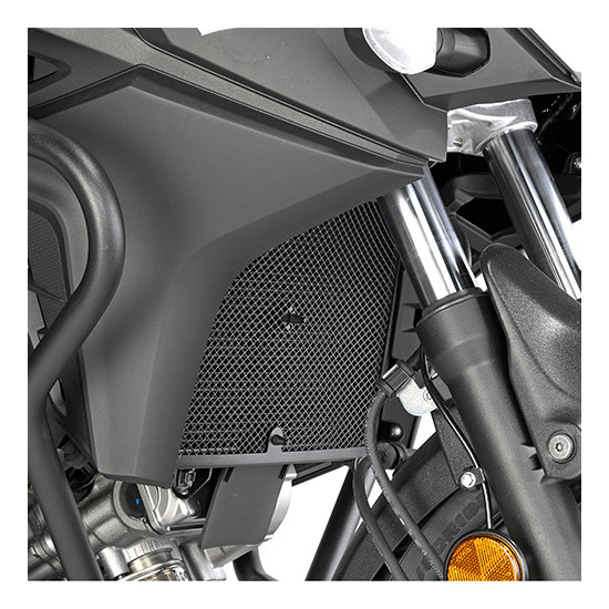 KAPPA RADIATOR COVER SUZUKI DL 650 V STROM '17-'24 BLACK