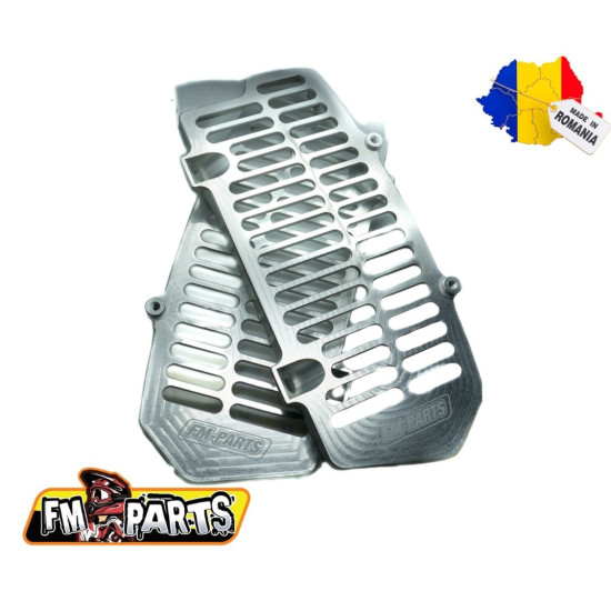 FM-PARTS ALUMINUM RADIATOR GUARDS KTM / HUSQVARNA '20-23' SILVER