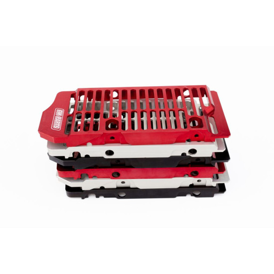 FM-PARTS RADIATOR COVERS (GRILLES) ALUMINUM BETA '20-'26 BLACK