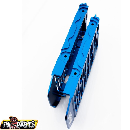 FM-PARTS RADIATOR COVERS (GRILLES) ALUMINUM RIEJU MR '21-'23 BLUE