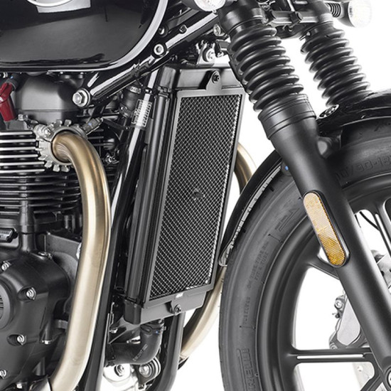 KAPPA RADIATOR COVER TRIUMPH STREET TWIN 900 '16-'24 BLACK