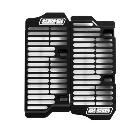 FM-PARTS RADIATOR COVERS (GRILLES) ALUMINUM BETA '20-'26 BLACK