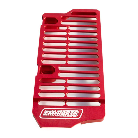 FM-PARTS RADIATORIŲ DANGTELIAI (GRILĖS) ALIUMINIO BETA '20-'26 RAUDONI