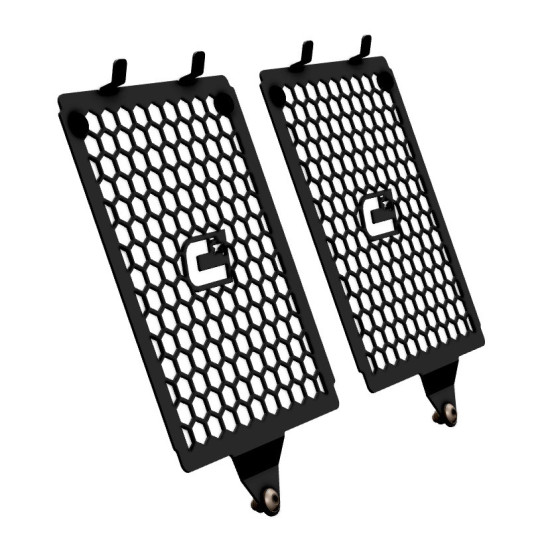 CROSSPRO FRONT RADIATOR GUARDS BMW R 1300 GS, R 1300 GS TRIPLE BLACK, R 1300 GS TROPHY '23-'24 BLACK