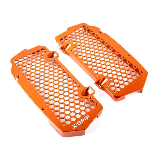 X-GRIP RADIATOR GUARDS (SET) KTM SXF / XCF / XC '23-, EXCF / XC-W / XCF-W '24-, HUSQVARNA TC / FC / FX / TX '23-, GASGAS