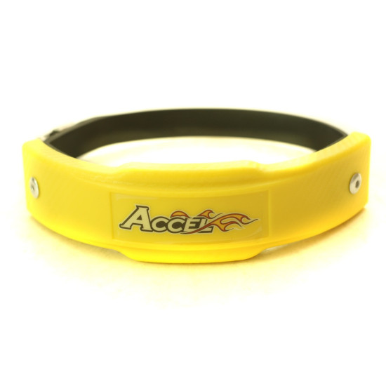 ACCEL MUFFLER COVER (PROTECTOR) DIAMETER 102-127MM YELLOW - PROMOTION
