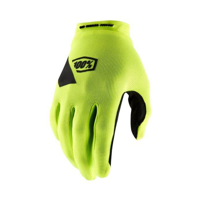100 PERCENT (2022) gloves CROSS/ENDURO model RIDECAMP GLOVES FLUO YELLOW color yellow FLUO/black size M old code: 100