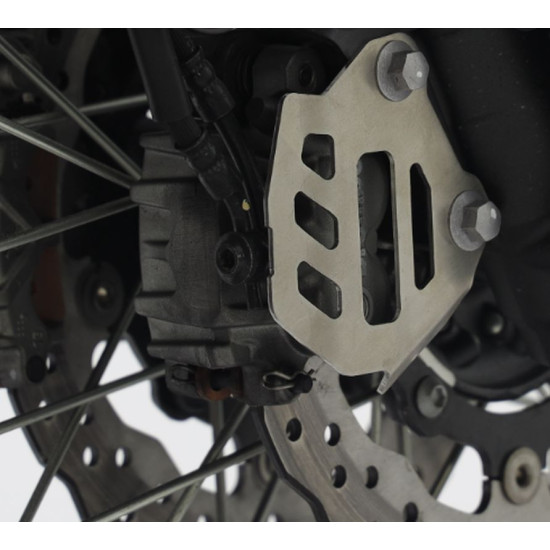 CROSSPRO SALE FRONT BRAKE CALIPER COVER YAMAHA XTZ 690 TENERE 700 / WORLD RAID '19 - '23 SILVER