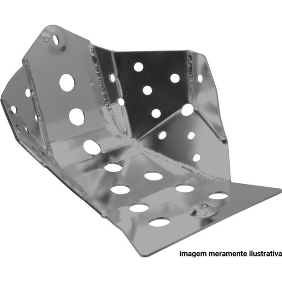 CROSSPRO ALUMINUM ENGINE COVER FITS: SWM 300 / 500 RS 15 - 22 COLOR SILVER