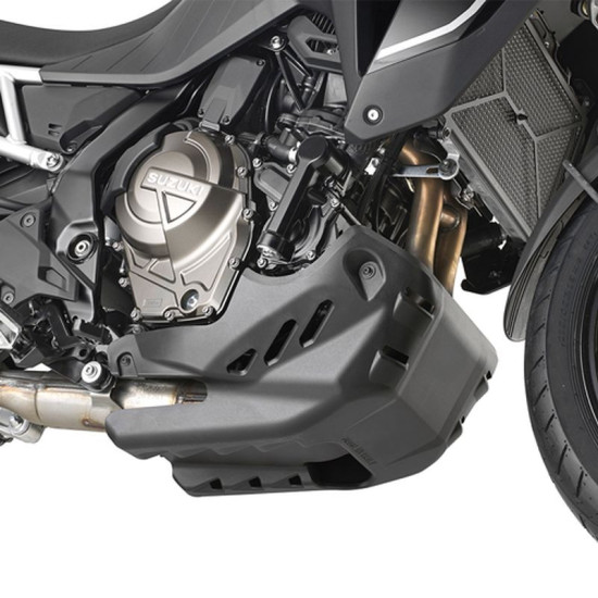 KAPPA PLASTIKINIS VARIKLIO DANGTELIS (ATSPARU SMŪGIAMS) SUZUKI DL 800 SE V-STROM '23-'25 JUODAS