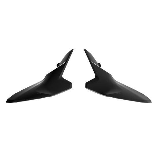 RACETECH (RTECH) REAR SIDE COVERS KTM SX 65 '24-'25 BLACK
