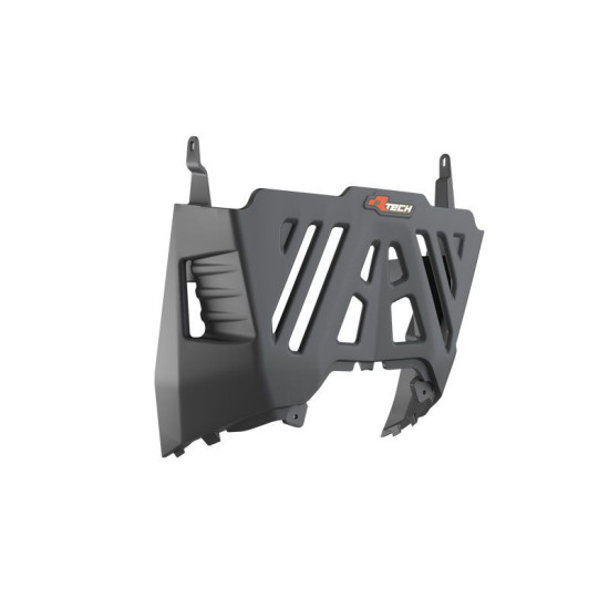 RACETECH (RTECH) 2025/12 TECHNOPOLYMER ENGINE COVER (UPPER) YAMAHA T7 / TENERE 700 '25, BLACK