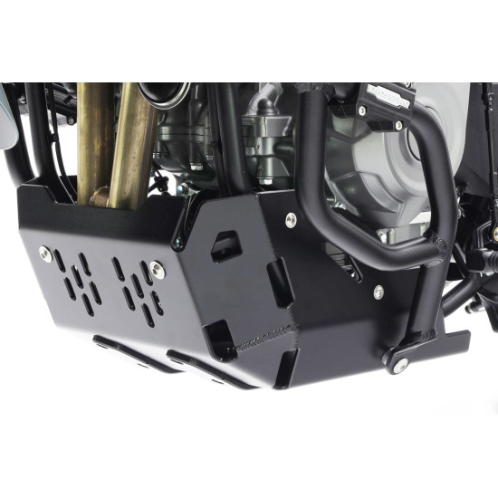 CROSSPRO NEW ALUMINUM ENGINE COVER CF MOTO MT 450 '24- COLOR MATTE BLACK