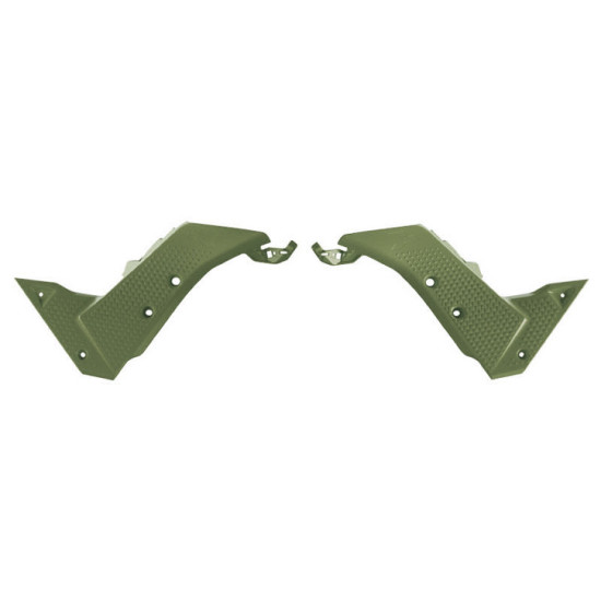 RACETECH (RTECH) CENTER SIDE COVERS (LEFT / RIGHT) YAMAHA T7 TENERE 700 '19-'24 DARK GREEN