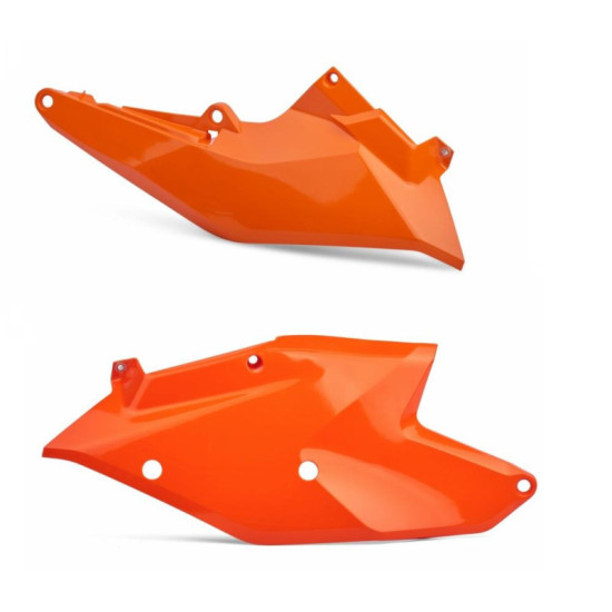 POLISPORT REAR SIDE COVERS KTM SX / SX-F 125 / 150 / 200 / 250 / 350 / 450`16-18, EXC / EXC-F 125 / 200 / 250 / 300 / 35