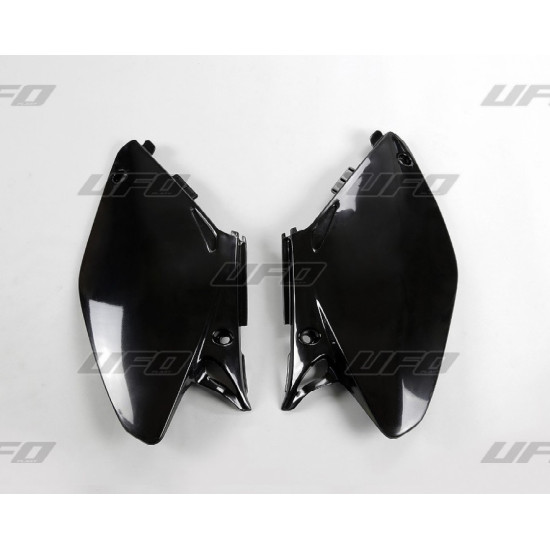UFO REAR SIDE PANELS HONDA CR 125 / 250 '02-'07 BLACK
