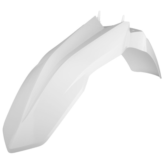 POLISPORT FRONT FENDER DUJOS EC / EC-E 125 '12-'15 EC / EC-E 200 '12-'17 EC / EC-E 250 / 300 '12-'17 SPALVA BALTA