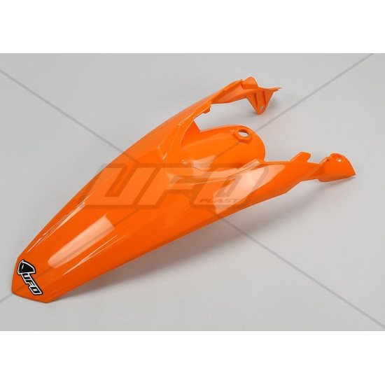 UFO REAR FENDER KTM EXC '12-'16 (WITH PINS) ORANGE