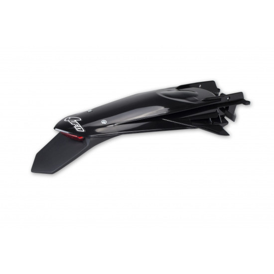 UFO REAR FENDER KTM EXC 125 '20-'21, EXC / EXCF(EXC-F) 150 / 250 / 300 / 350 / 450 / 500 TPI '20-2023 COLOR BLACK (ENDUR
