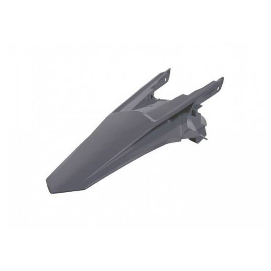 POLISPORT REAR FENDER (WITHOUT SIDE PANELS) KTM SX125 / 150 SXF250 / 350 / 450 XCF250 / 350 / 450 16-18 COLOR GRAY (WITH
